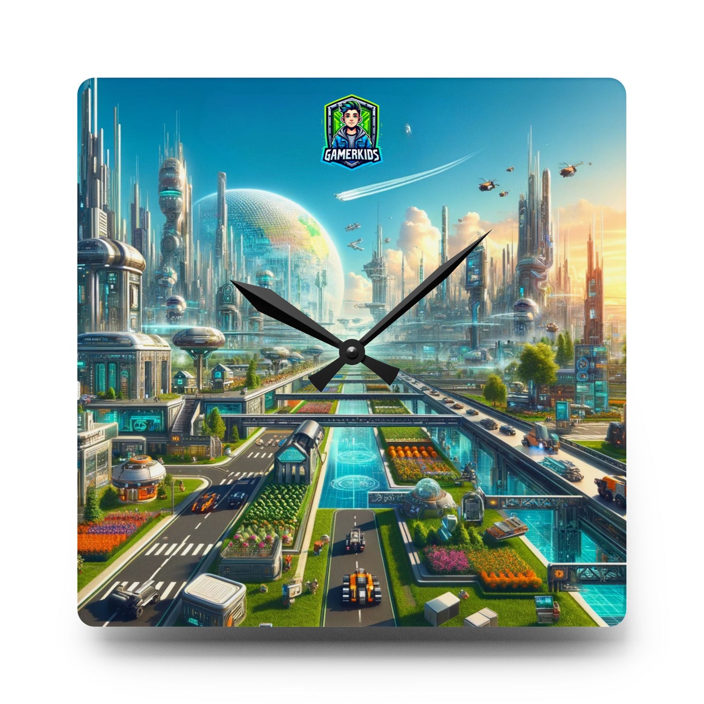 MY WORLD Wall Clock