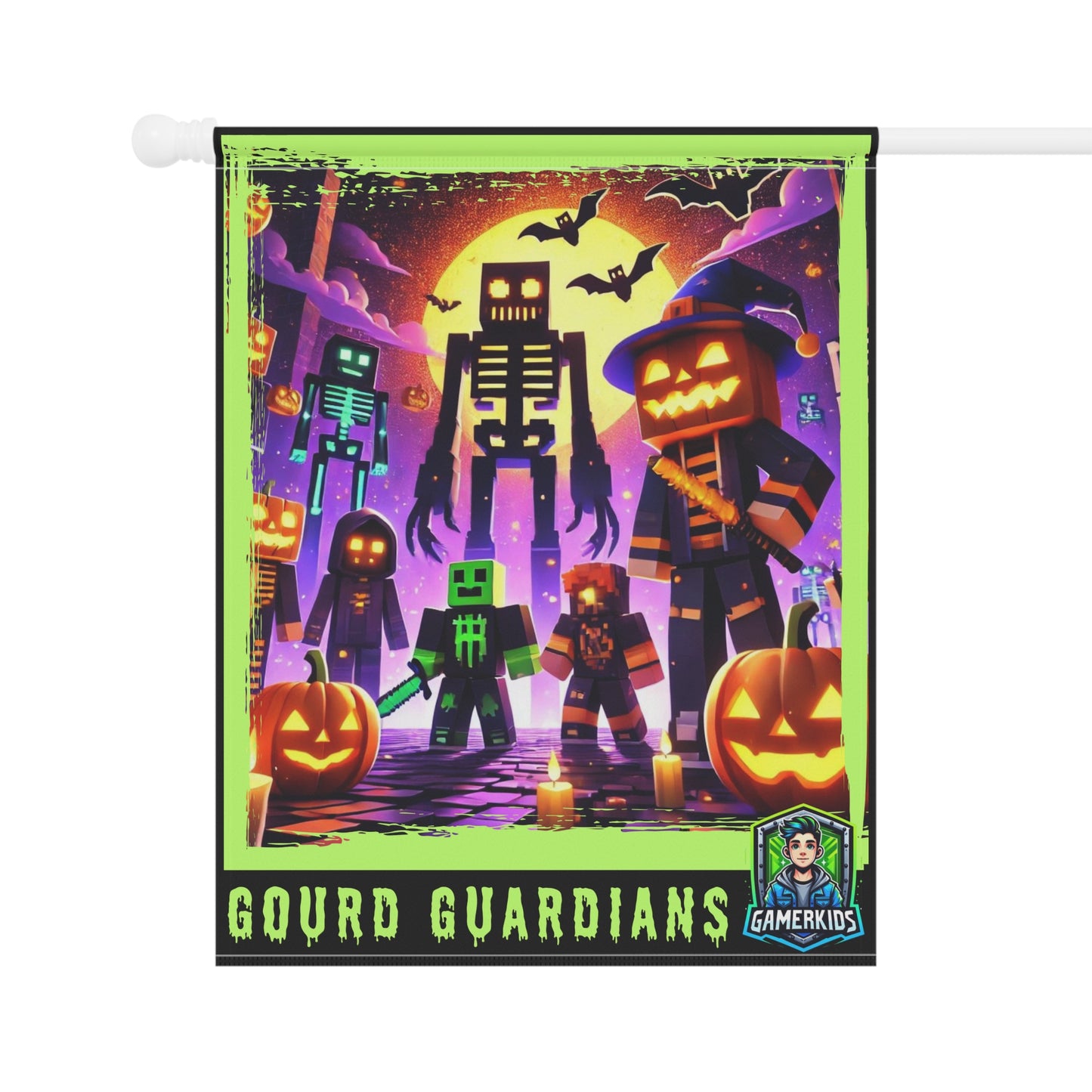 GOURD GUARDIANS Halloween Banner