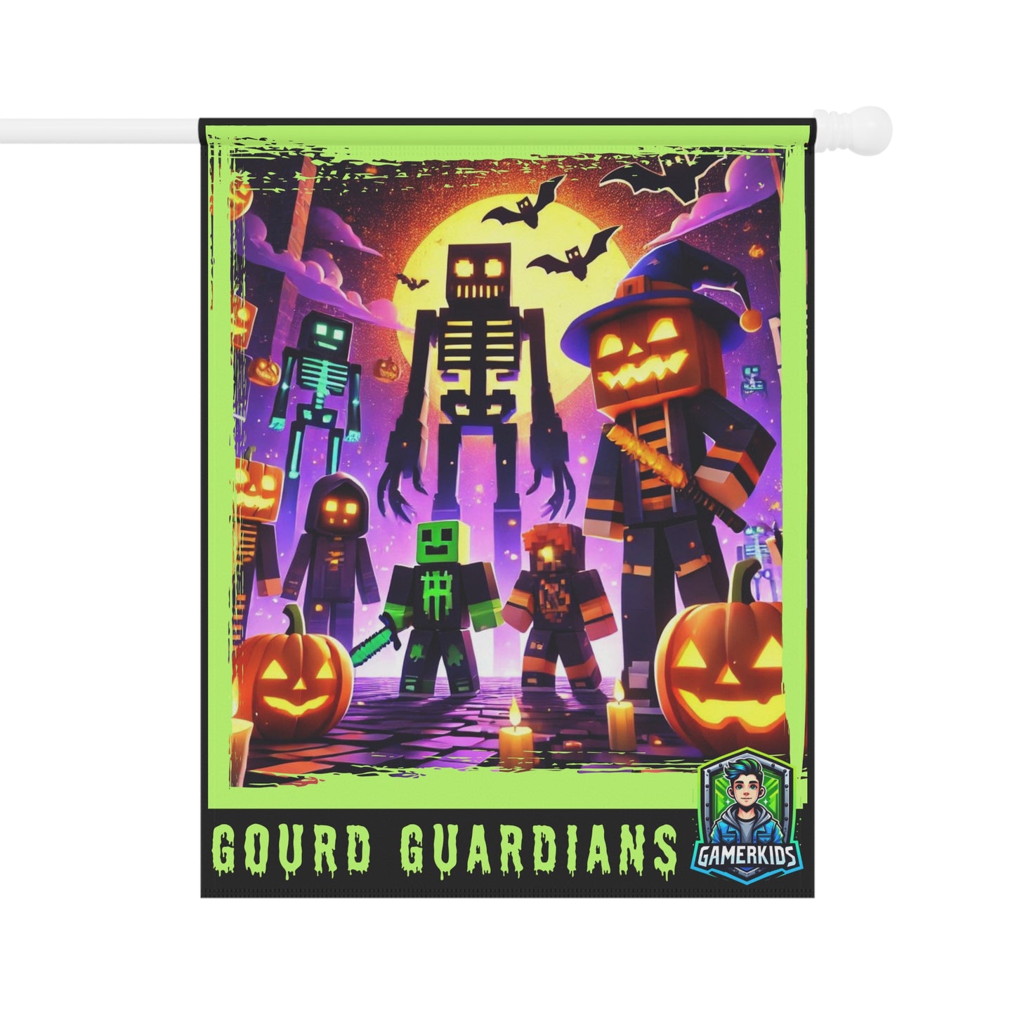 GOURD GUARDIANS Halloween Banner