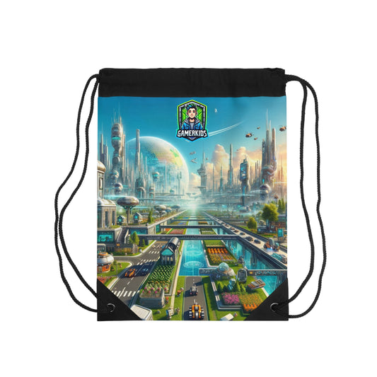 MY WORLD Drawstring Bag