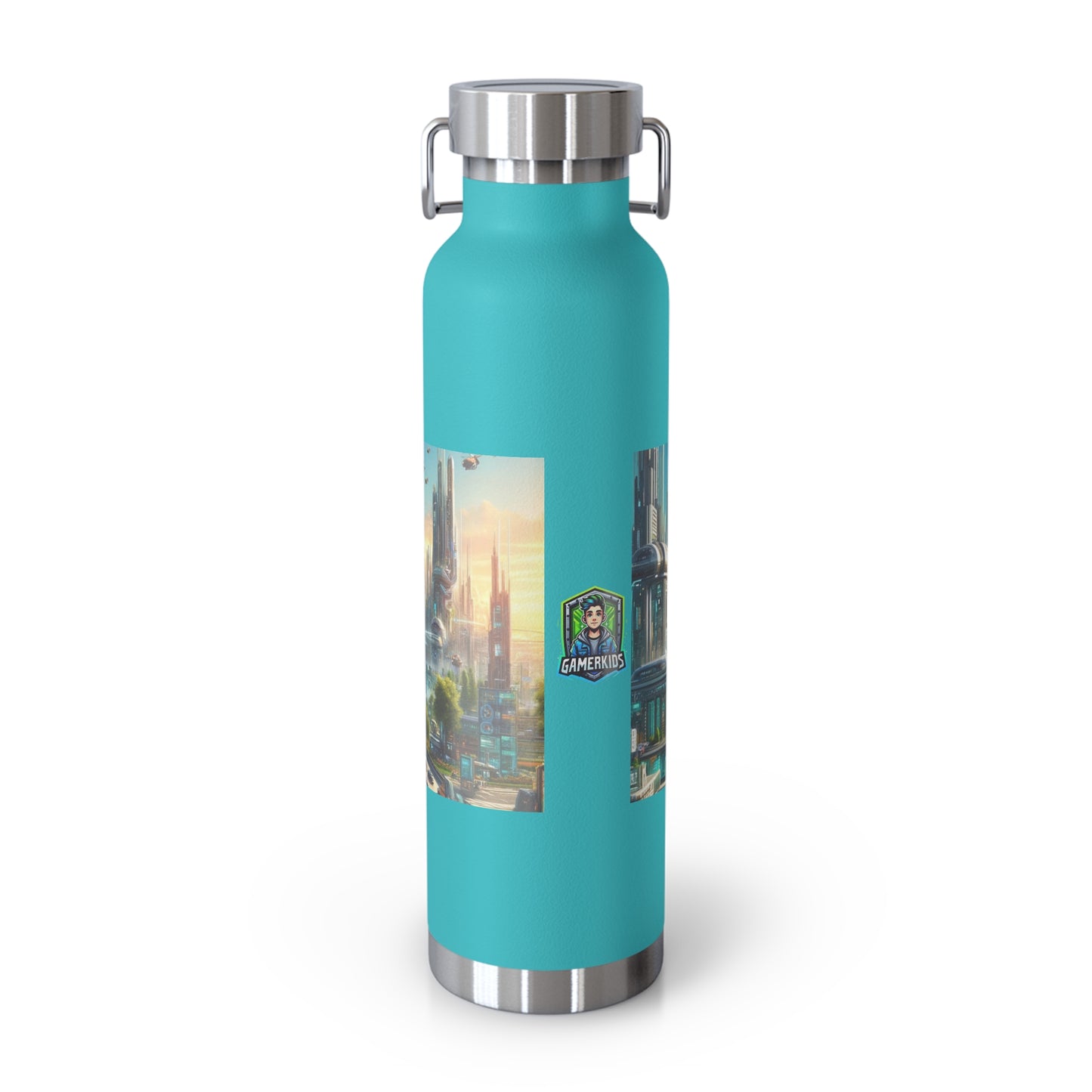 MY WORLD Copper Vacuum Insulated Bottle, 22oz