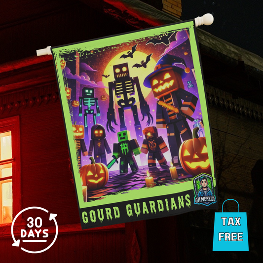 GOURD GUARDIANS Halloween Banner